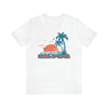 Carmel-by-the-Sea, California T-Shirt - Retro Palm Tree & Beach Unisex Carmel-by-the-Sea Shirt
