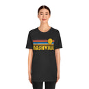 Nashville, Tennessee T-Shirt - Retro Sun Unisex Nashville T Shirt-11