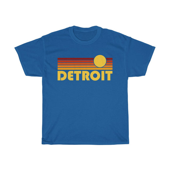 Detroit, Michigan T-Shirt - Unisex Retro Detroit Shirt