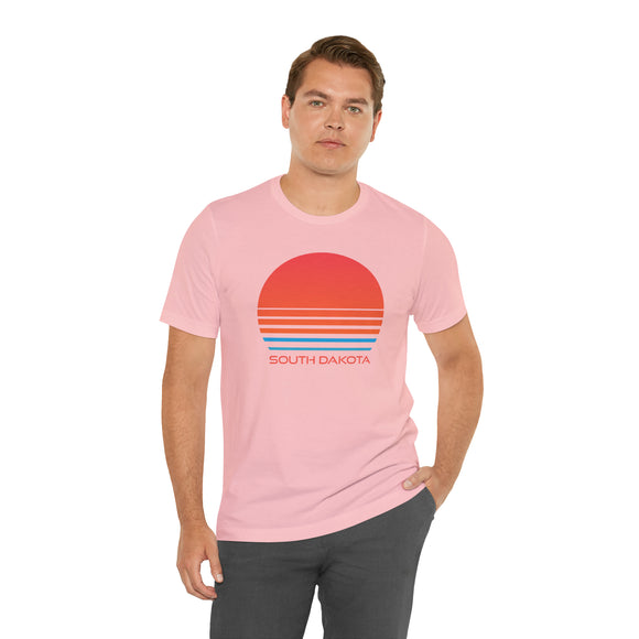 South Dakota T-Shirt - Retro 80s Unisex South Dakota Shirt