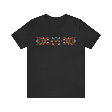 Buy black Nashville, Tennessee Shirt - Boho Unisex Nashville T-Shirt