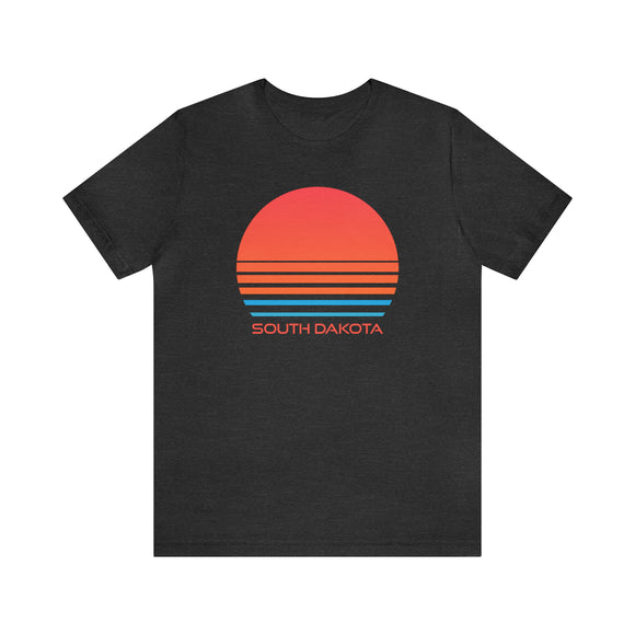 South Dakota T-Shirt - Retro 80s Unisex South Dakota Shirt