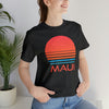 Maui, Hawaii T-Shirt - Retro 80s Unisex Maui Shirt