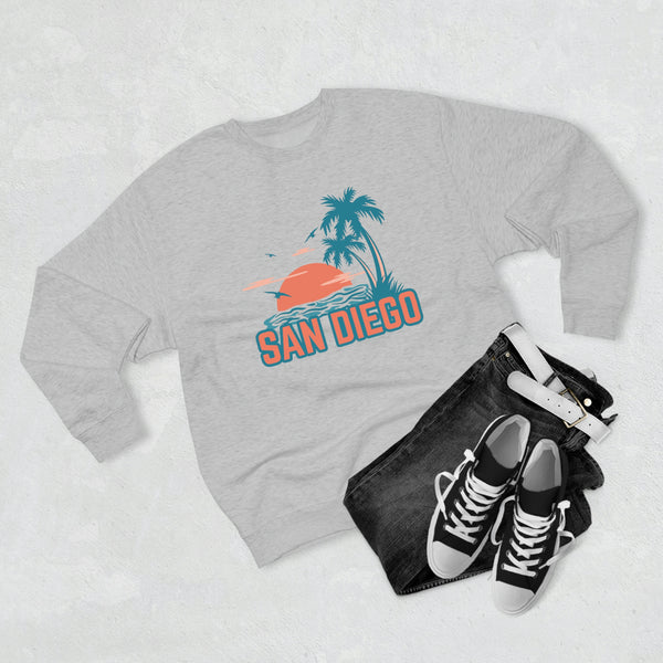 Premium San Diego, California Sweatshirt - Unisex Premium Crewneck Sweatshirt