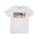 Big Sky, California T-Shirt - Retro Mountain Adult Unisex Big Sky T Shirt-2