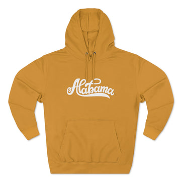 Buy mustard Premium Alabama Hoodie - Script Unisex Sweatshirt