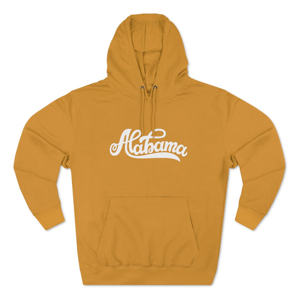 Premium Alabama Hoodie - Script Unisex Sweatshirt