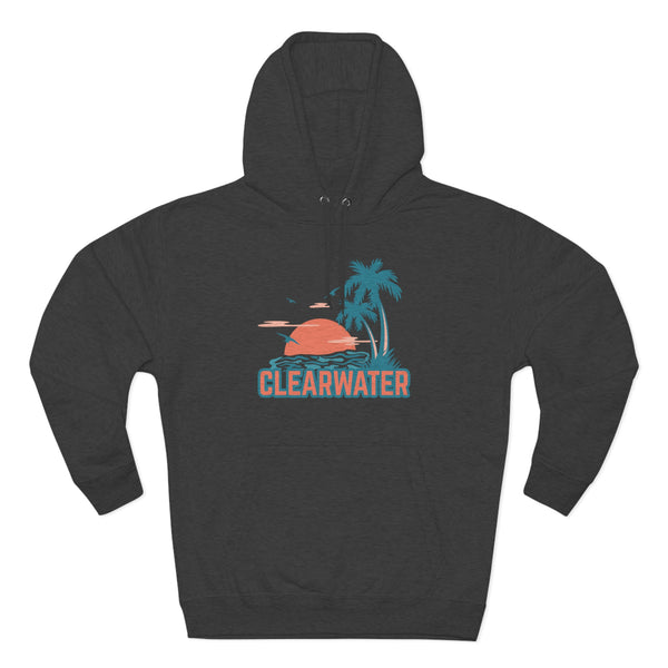 Premium Clearwater, Florida Hoodie Hoodie - Palm Tree Unisex Sweatshirt
