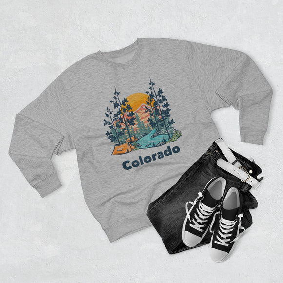 Premium Colorado Sweatshirt - Unisex Premium Crewneck Colorado Sweatshirt