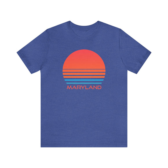 Maryland T-Shirt - Retro 80s Unisex Maryland Shirt