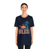 Biloxi, Mississippi T-Shirt - Retro Palm Tree & Beach Unisex Biloxi Shirt