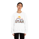 Utah Sweatshirt Mountain - Retro Unisex Mountain-2