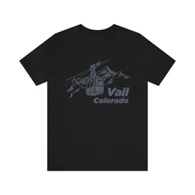 Buy black Vail, Colorado T-Shirt - Retro Unisex Vail T Shirt