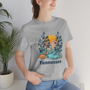 Tennessee T-Shirt - Mountain Illustration Unisex Tennessee Shirt-30