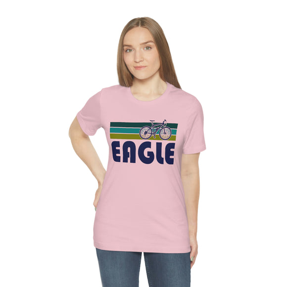 Eagle T-Shirt - Retro Mountain Bike Adult Unisex Eagle, Colorado T Shirt