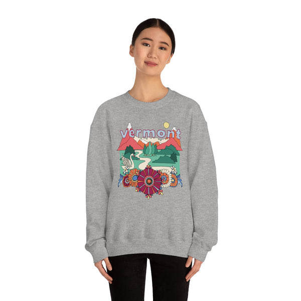 Vermont Sweatshirt - Boho / Hippie Unisex