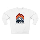 Premium Alaska Sweatshirt - Retro Unisex Premium Crewneck Alaska Sweatshirt-1