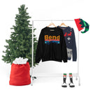 Bend, Oregon Crewneck Sweatshirt - Mountain & Birds Unisex-16