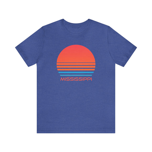 Mississippi T-Shirt - Retro 80s Unisex Mississippi Shirt