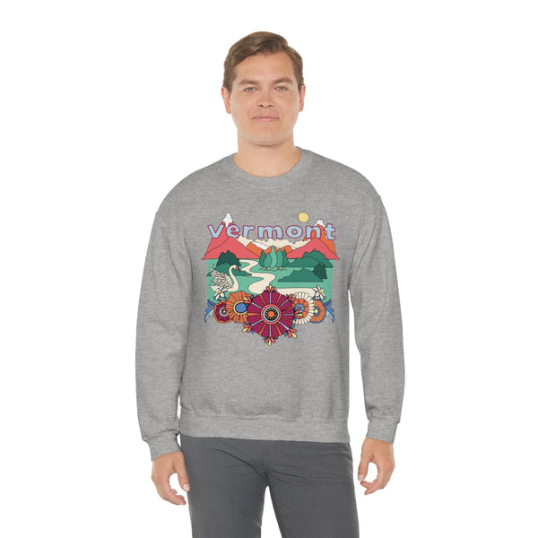 Vermont Sweatshirt - Boho / Hippie Unisex