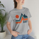 Banff, Canada T-Shirt - Retro Mountain Unisex Banff Shirt-42