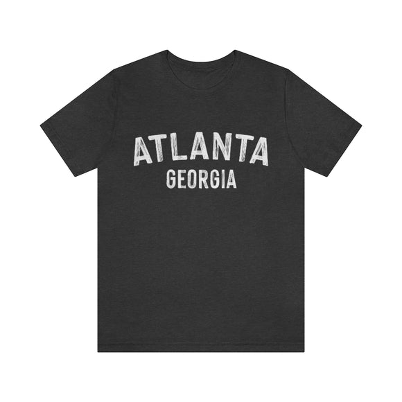 Atlanta, Georgia Shirt - Paint Text Unisex Atlanta T-Shirt
