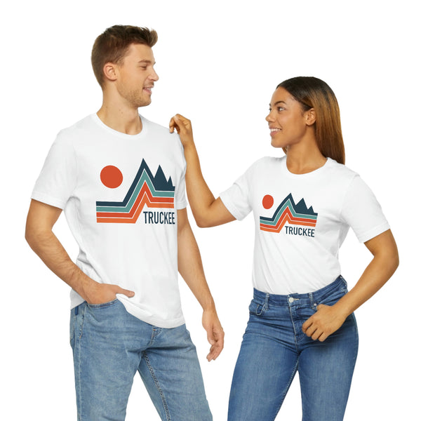 Truckee, California T-Shirt - Retro Mountain Unisex Truckee Shirt