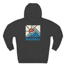 Premium Boulder, Colorado Hoodie - Min Mountain Unisex Sweatshirt-7