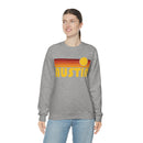 Austin, Texas Sweatshirt - Retro Sunset Unisex-21