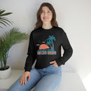 San Luis Obispo, California Sweatshirt - Unisex Retro Palm Tree Crewneck San Luis Obispo Sweatshirt-16