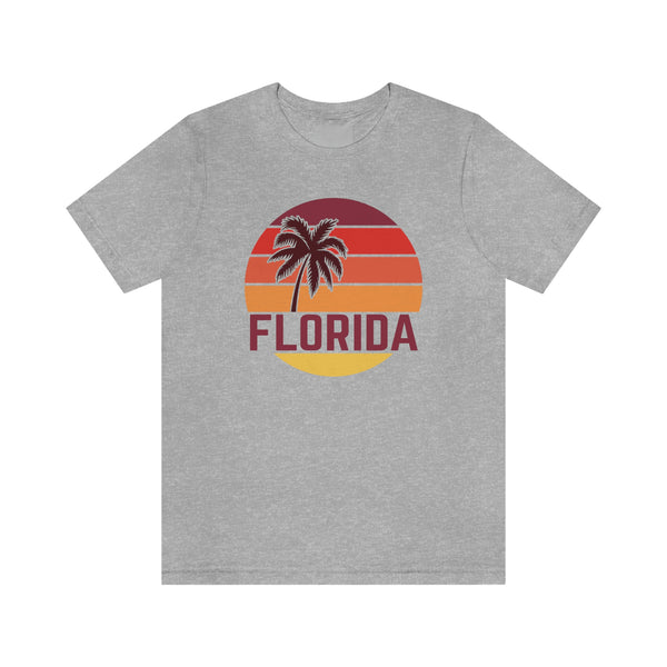 Florida T-Shirt - Retro Palm Tree Unisex Florida Shirt