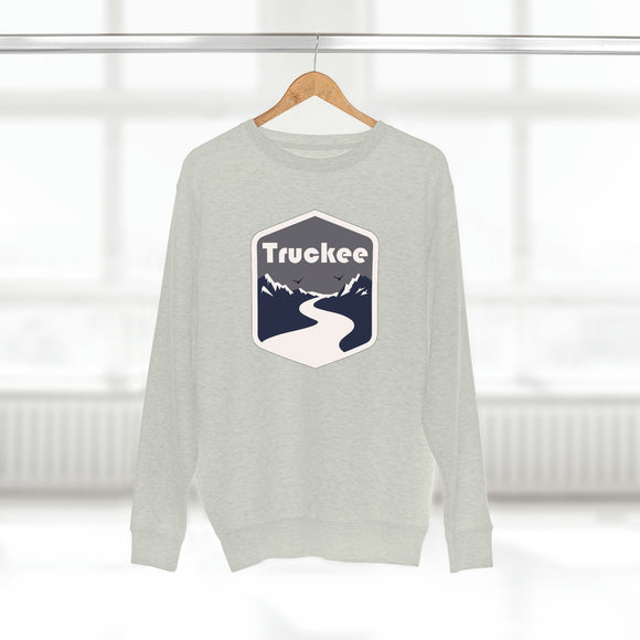 Premium Truckee, California Crewneck Sweatshirt - Retro Unisex Sweatshirt