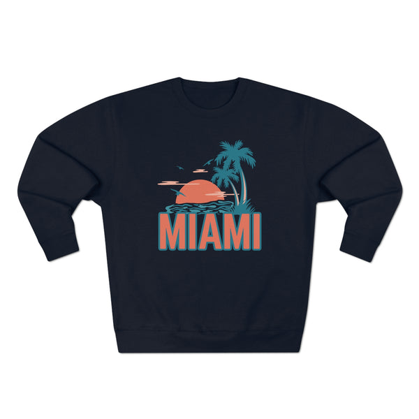 Premium Miami, Florida Sweatshirt - Unisex Premium Crewneck Sweatshirt