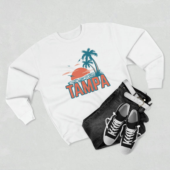 Premium Tampa, Florida Sweatshirt - Unisex Premium Crewneck Sweatshirt