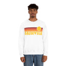 Nashville, Tennessee Sweatshirt - Retro Sunset Unisex-3