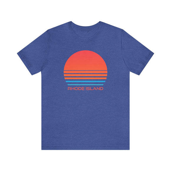 Rhode Island T-Shirt - Retro 80s Unisex Rhode Island Shirt