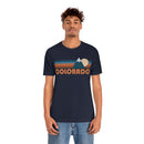 Colorado T-Shirt - Retro Mountain Unisex Colorado Shirt-20