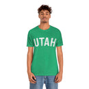 Utah T-Shirt - Paint Text Unisex Utah Shirt-12