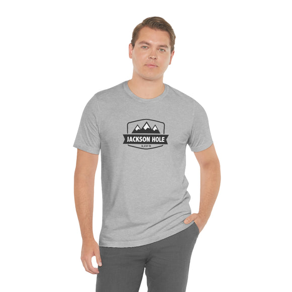 Jackson Hole, Wyoming T-Shirt - Altitude Badge Unisex Jackson Hole Shirt