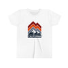 California Youth T-Shirt - Mountain Lines California Kid's TShirt