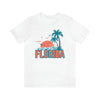 Florida T-Shirt - Retro Palm Tree & Beach Unisex Florida Shirt