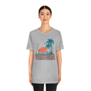 Ventura, California T-Shirt - Retro Palm Tree & Beach Unisex Ventura Shirt-43