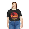Beach Bum T-Shirt - Retro Palm Tree Unisex Beach Bum Shirt