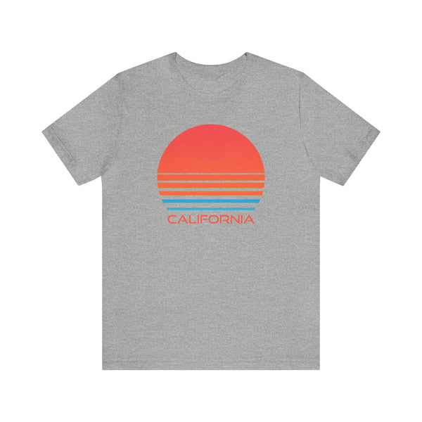 California T-Shirt - Retro 80s Unisex California Shirt