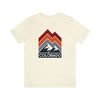Colorado T-Shirt - Retro Mountain Line Unisex Colorado Shirt