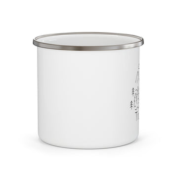 Truckee, California Camp Mug - Retro Enamel Camping Truckee Mug - 0