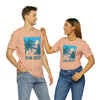 San Diego, California T-Shirt - Retro Palm Tree & Beach Unisex San Diego Shirt