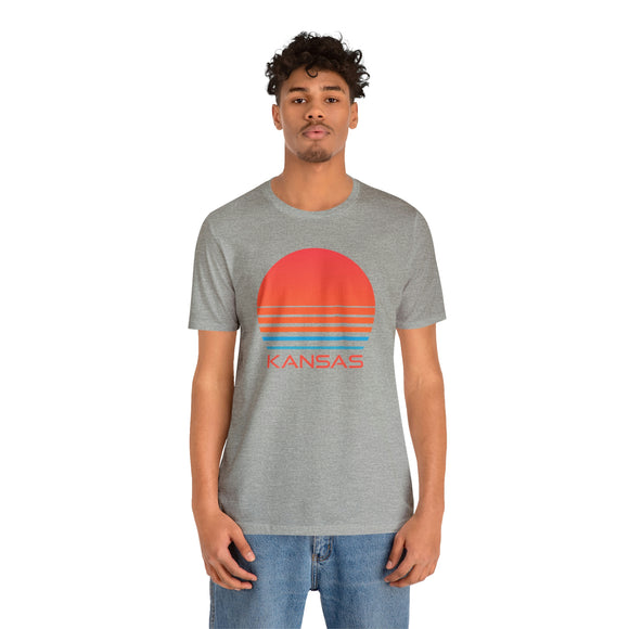 Kansas T-Shirt - Retro 80s Unisex Kansas Shirt