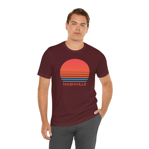 Nashville, Tennessee Shirt - Retro 80s Unisex Nashville T-Shirt