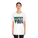 Vail T-Shirt - Retro Mountain Bike Adult Unisex Vail, Colorado T Shirt-11